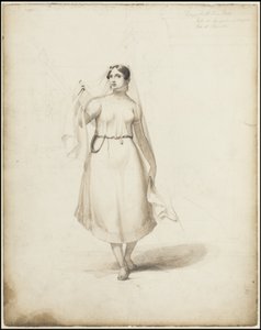Uma coleção de obras de arte originais de Waldeck sobre a Mesoamérica, Caixa 3 de 22 de Johann Friedrich Maximilian von Waldeck