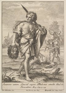 Davi com a Cabeça de Golias, 1705-62.
