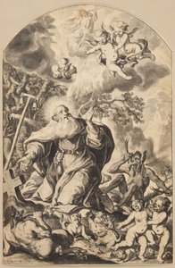 A tentação de Santo António de Johann Georg Glückher
