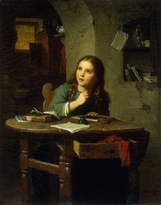 A jovem estudante, 1864