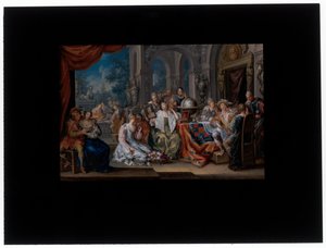 Alegoria dos Cinco Sentidos de Johann Georg Platzer