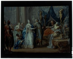 Antíoco e Estratonike de Johann Georg Platzer