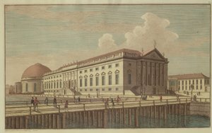 Vista da ópera em Berlim, 1773