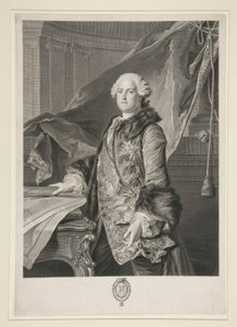 Retrato de Abel Fran?ois Poisson de Vandi?res, Marquês de Marigny (1727-1781)