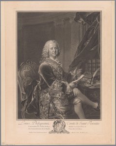 Portret van Louis Phélypeaux de Saint-Florentin