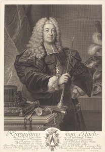 João de Erlach de Johann Georg Wille after Carlo Francesco Rusca, Cavalier