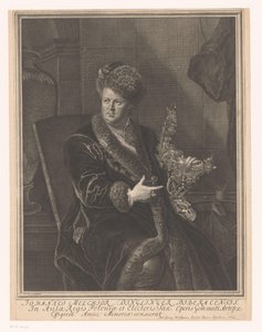 Retrato do ourives Johann Melchior Dinglinger de Johann Georg Wolffgang