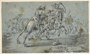 Cena equestre com turcos? de Johann Georg von Bemmel