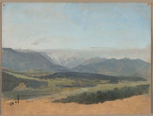 O vale superior do Loisach de Johann Georg von Dillis