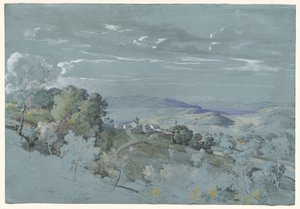 The Hills of Umbria, perto de Perugia, 18301832.