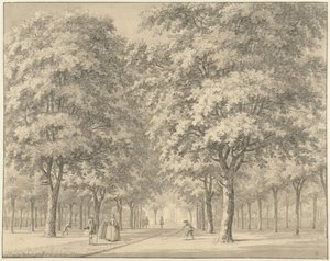 A entrada de um lado de fora (Velserbeek?) de Johann Goll van Frankenstein (I)