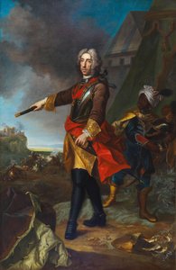 Retrato do Príncipe Eugene de Savoy 1663-1736.
