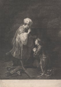 Submissão de Absalom ao seu Pai, Rei David