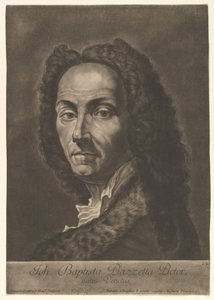 Retrato de Giovanni Battista Piazzetta, início do século XVIII.
