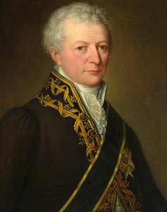 Retrato do Conde Karl August von Hardenberg 1750-1822.