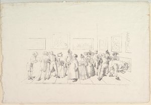 O Público em uma Exposição, 1831.