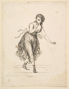 Woman Alone, da série The Dancing Pair Vigano.n.d.
