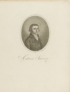 Antonio Salieri 1750-1825, c. 1800. de Johann Gottfried Scheffner