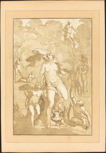 Vênus de Johann Gottlieb Prestel after Jacopo Ligozzi