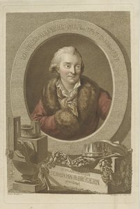 Retrato de Johann Friedrich Reinecke 1745-1787, 1788. de Johann Gottlob Seyffert