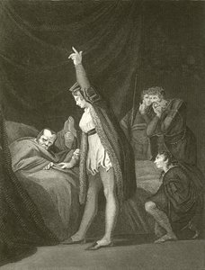 A morte do cardeal Beaufort de Johann Heinrich Füssli