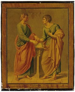 Uma alegoria da amizade, 1789