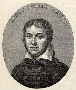 Retrato de Ernst Moritz Arndt 1769-1860.
