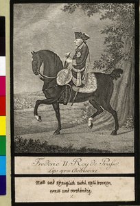 no cavalo de Frederico II da Prússia