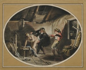 La Jument du compère Pierre, após o poema de Jean de La Fontaine, 1800