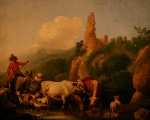 Johann Heinrich Roos - Fogão de Johann Heinrich Roos