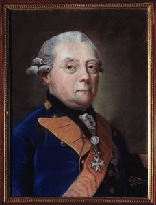 Retrato de Frederic Henri Louis (Heinrich Friedrich Ludwig) dit Henri de Prussia 1726-1802), Conde da Marca de Brandemburgo Schwedt. (Retrato de Henrique Frederico, Príncipe da Prússia, Marquês de Brandemburgo Schwedt). Pintura de Johann Heinrich Schmidt
