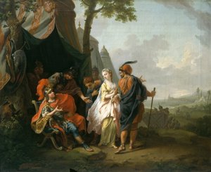 O Rapto de Briseis da Tenda de Aquiles