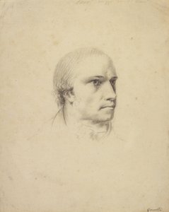Retrato de António Canova de Johann Heinrich Wilhelm Tischbein