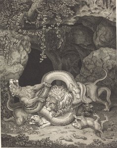 O Animal Laocoonte de Johann Heinrich Wilhelm Tischbein
