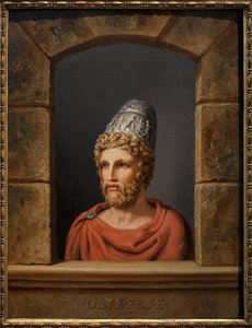 Ulisses. Pintura de Johann Heinrich Wilhelm Tischbein (1751-1829), Óleo sobre tela