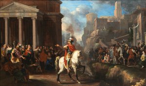 Johann Heiss Marcus Curtius mergulha no abismo