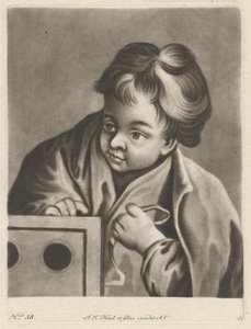 Rapaz com uma caixa de Johann Jacobus Haid