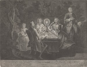 O jogo Lombre de Johann Jacobus Haid