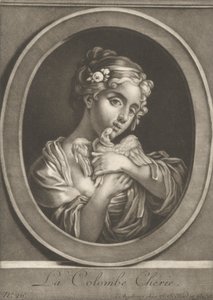 A pomba amada de Johann Jacobus Haid