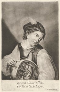 O pequeno jogador da cidade de Johann Jacobus Haid