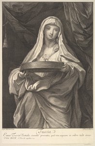 Tuccia, 1720. de Johann Jakob Frey the Elder
