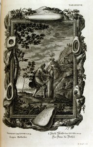 A Pedra de Jacob aparece no Livro do Génesis como a pedra usada como almofada pelo patriarca israelita Jacob no local mais tarde chamado Bet-El. Como Jacob teve uma visão durante o sono, consagrou então a pedra a Deus,