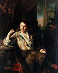 Retrato em miniatura de Karel Bruni