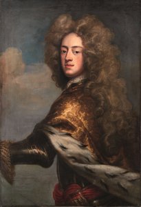 George II como príncipe de Gales de Johann Leonhard Hirschmann