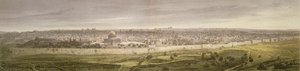 Jerusalém Gravura por Bernatz et alii - Felsing, F. Stampatore