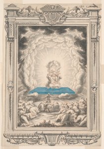 Estudo para Deus Aparece a Moisés e seus Companheiros, Gravura 171, Physica Sacra