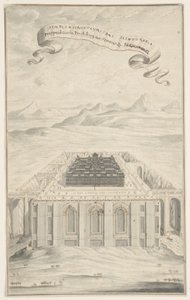 Estudo para o Templo em Jerusalém, Placa 424, Physica Sacra