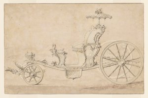 Projeto para um Cabriolet de Johann Michael Hoppenhaupt II