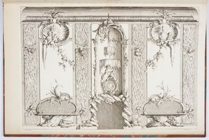 Design para uma tela de Johann Michael Hoppenhaupt II