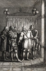 O Imperador Rudolph I de Hapsburg decide sobre a sua última viagem a Speyer